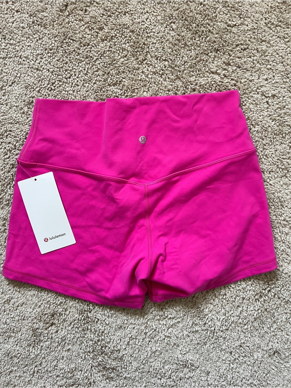 Lululemon Align High-Rise Short 4” *Sonic Pink - Picture 4 of 4